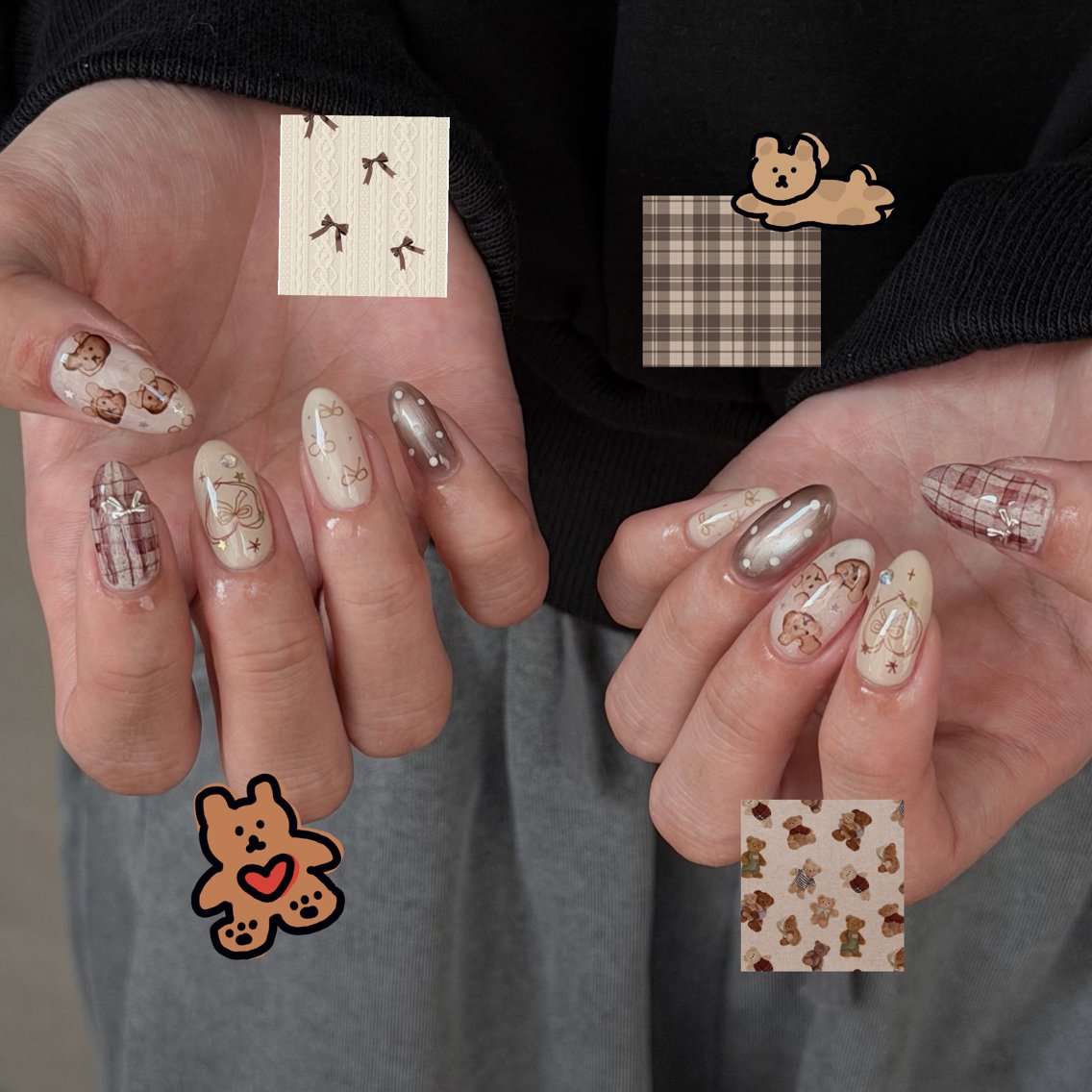 ネイル ハンドネイル 🎀フェイ フェイ🫧💗のネイルデザイン