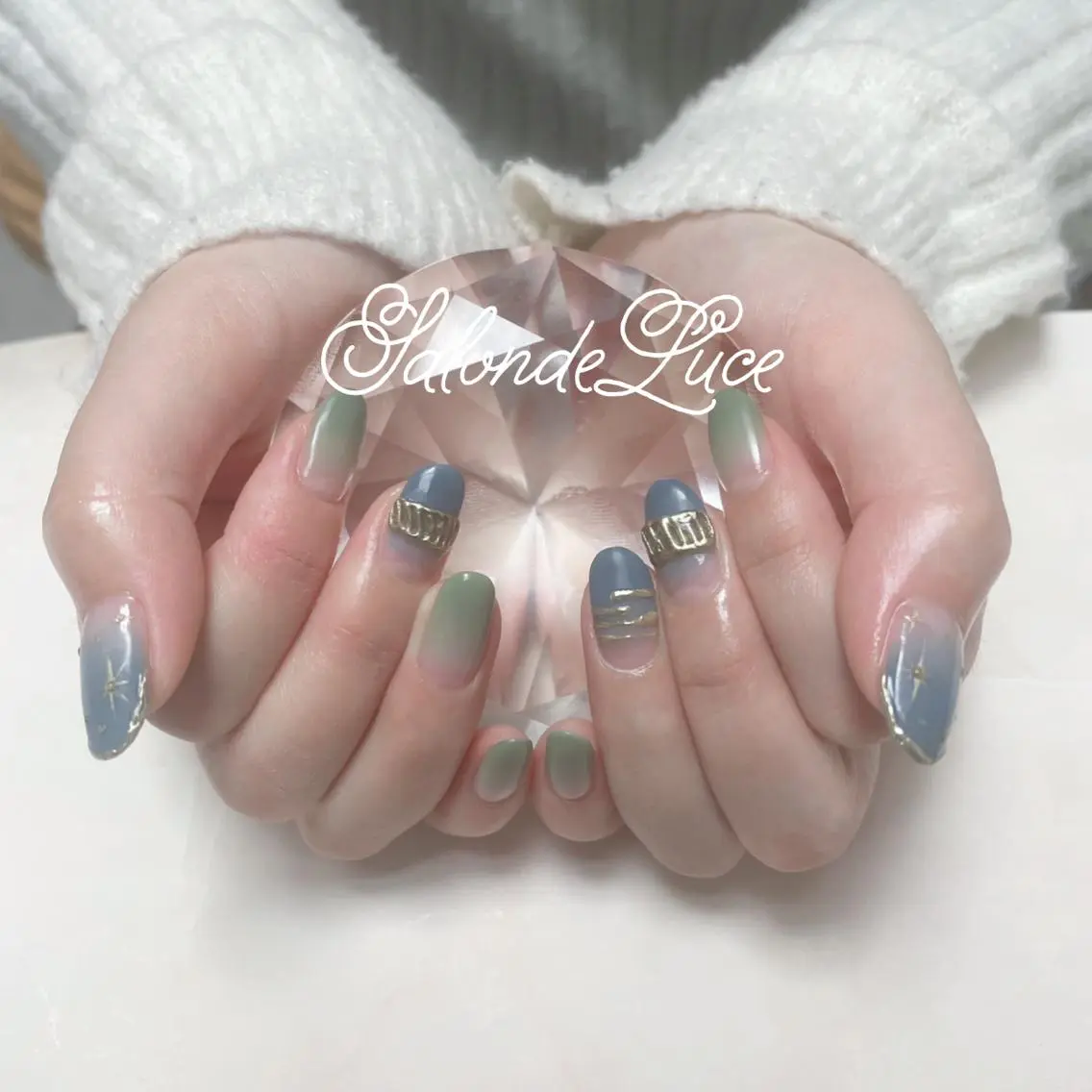 ネイル ミラーネイル Salon de Luceのネイルデザイン