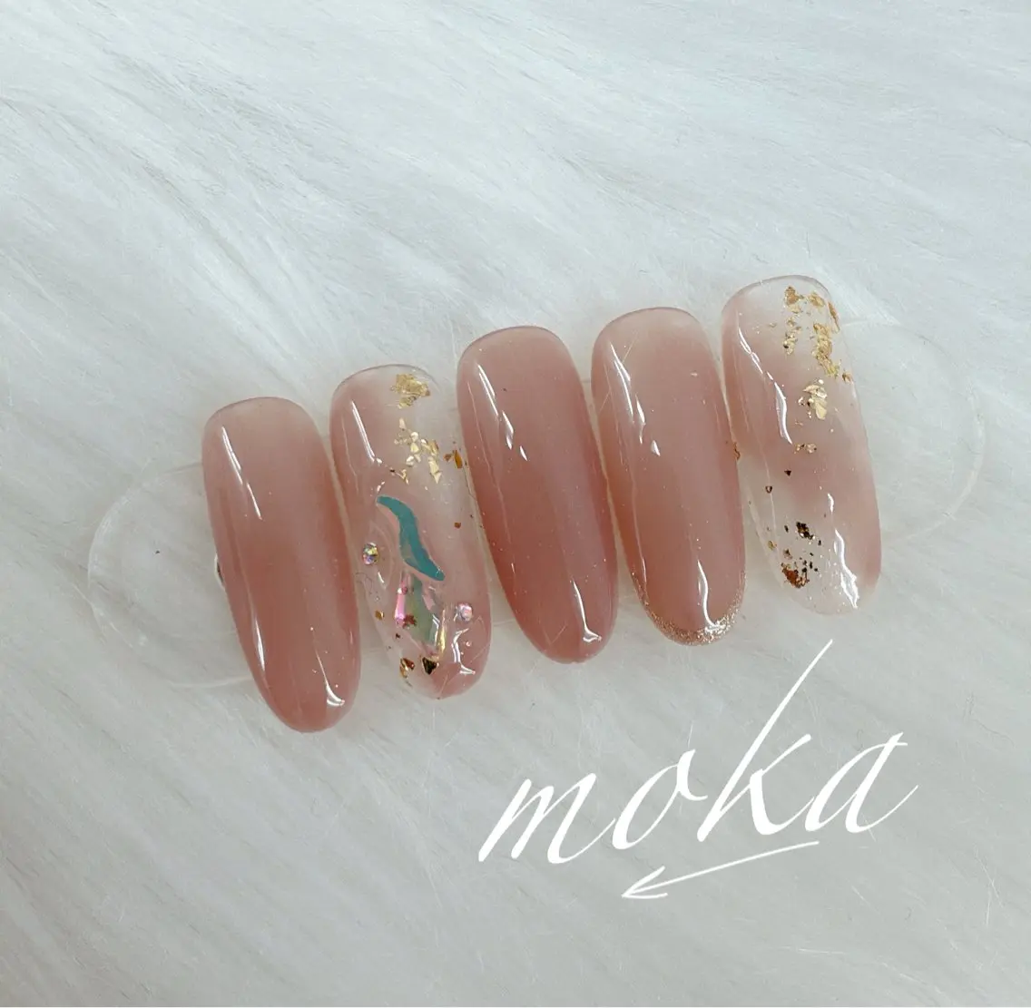 ネイル ハンドネイル ハンドケア 胡蝶蘭レディースサロ ンNailMOKAのネイルデザイン