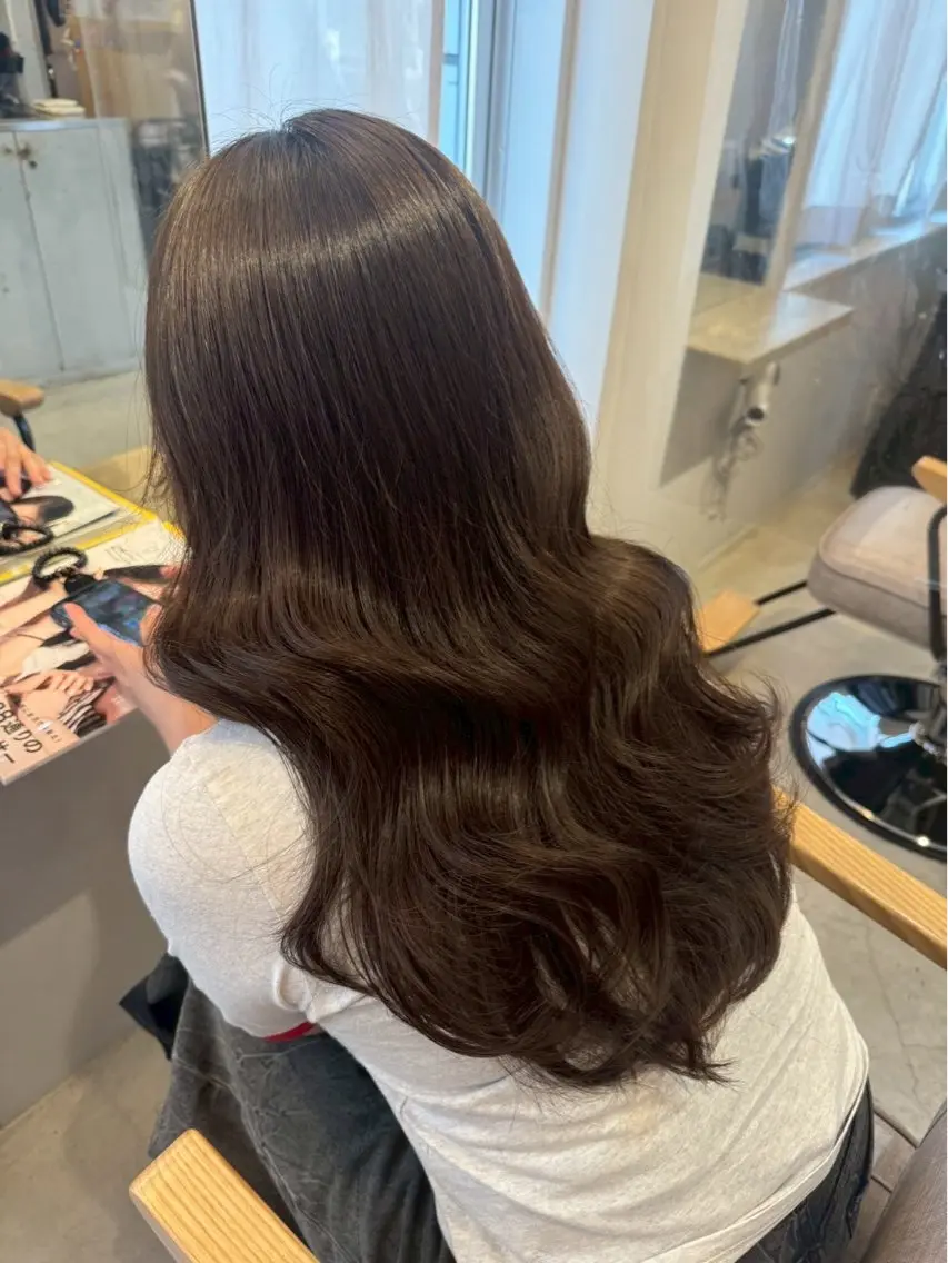 カラー 美髪✨艶髪✨髪質改善 カラー特化❣藤井陽奈のヘアスタイル