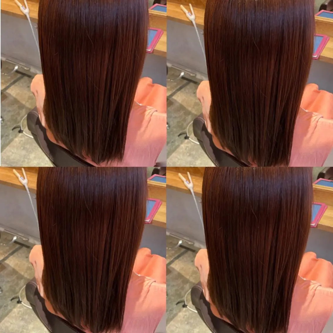 ミディアム カット 縮毛矯正 トリートメント Minami. 🩵 再現性特化ヘアのヘアスタイル