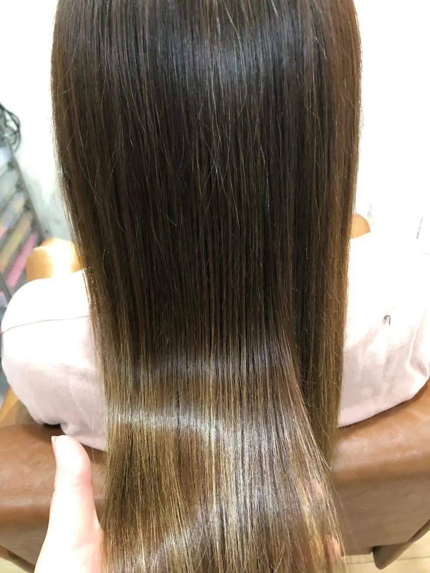 髪質改善+カット🧚🏻♂️✨髪質改善の真骨頂!!他店で納得されなかった方ぜひお試しください🐼の写真