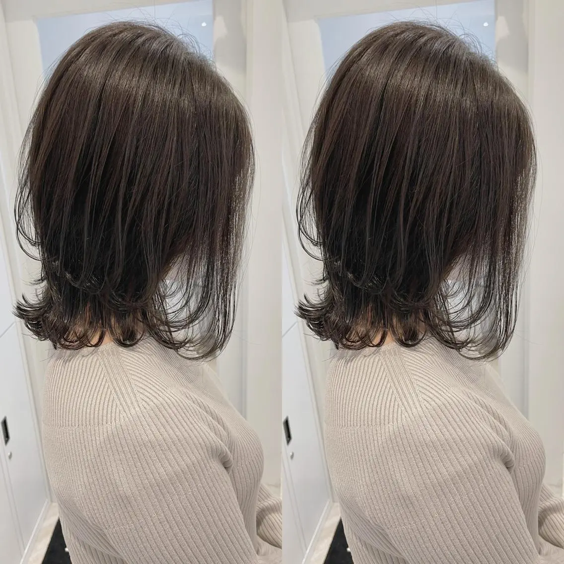 ミディアム 佐々木 裕一のヘアスタイル