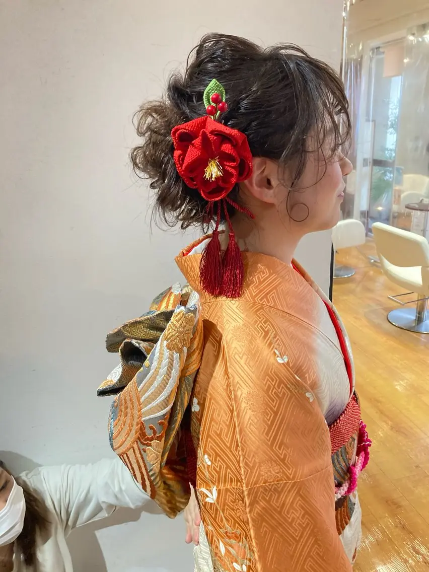 ヘアアレンジ 石川 理恵のヘアスタイル