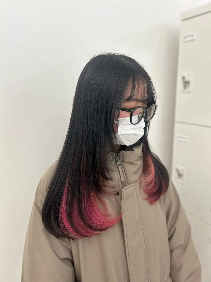 ロング カット トリートメント ヘッドスパ ヘアセット 🥀艶髪/似合わせ 暖色/まな🥀のヘアスタイル