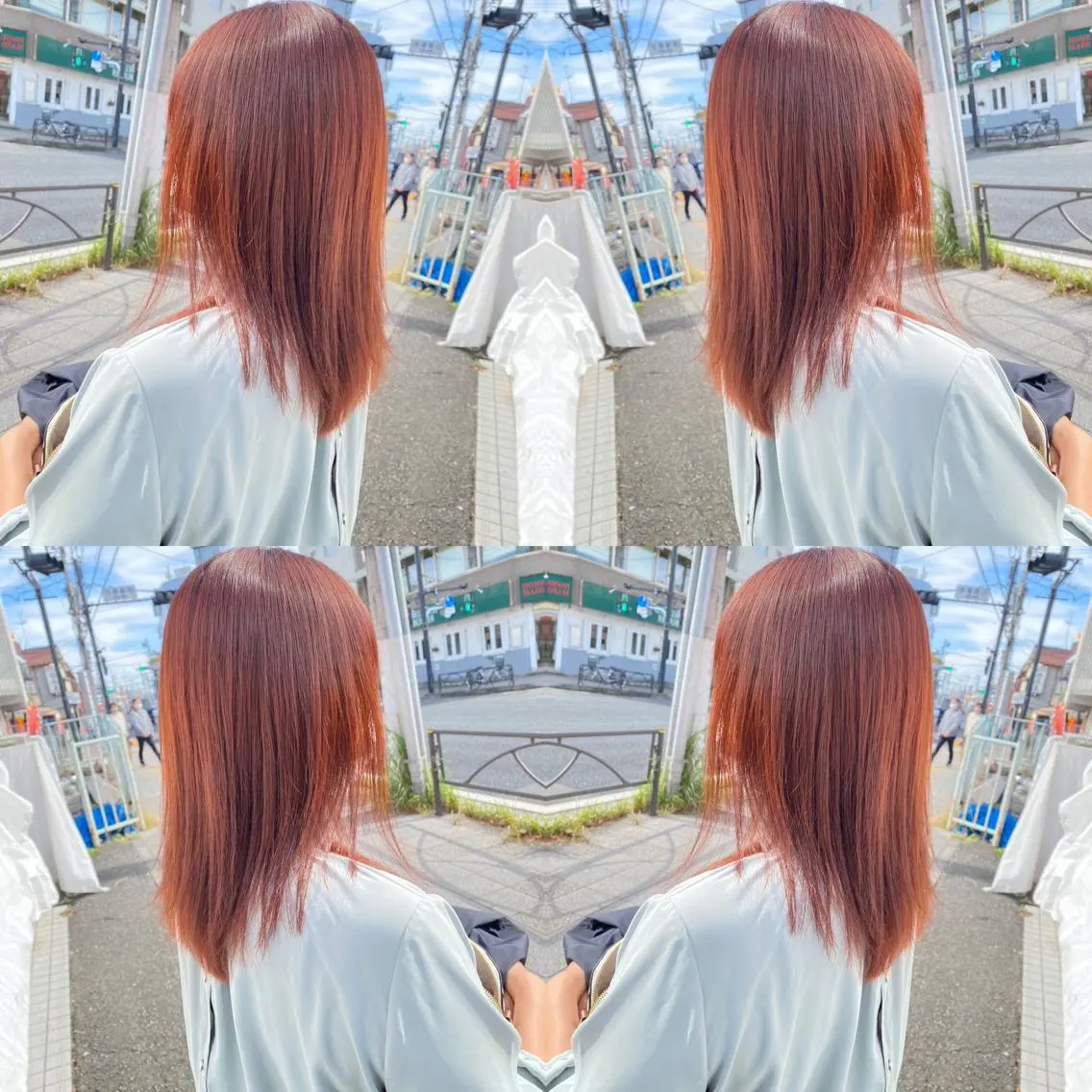 カットー✨うる艶になる髪質改善カラー✨話題のイルミナカラー🍎美髪を手に入れよう🍎の写真