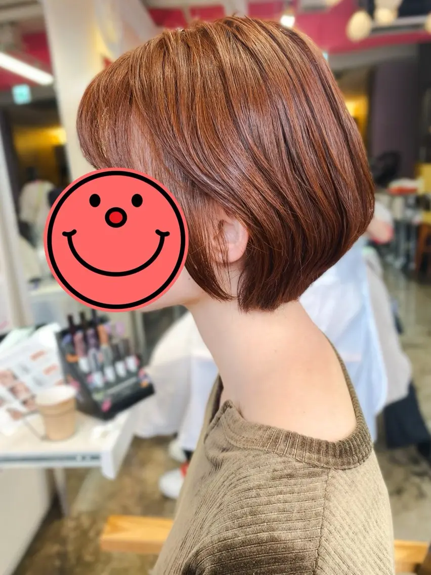 🪐ブリーチなしトーンアップカラー リタッチ🪄︎︎✨の写真