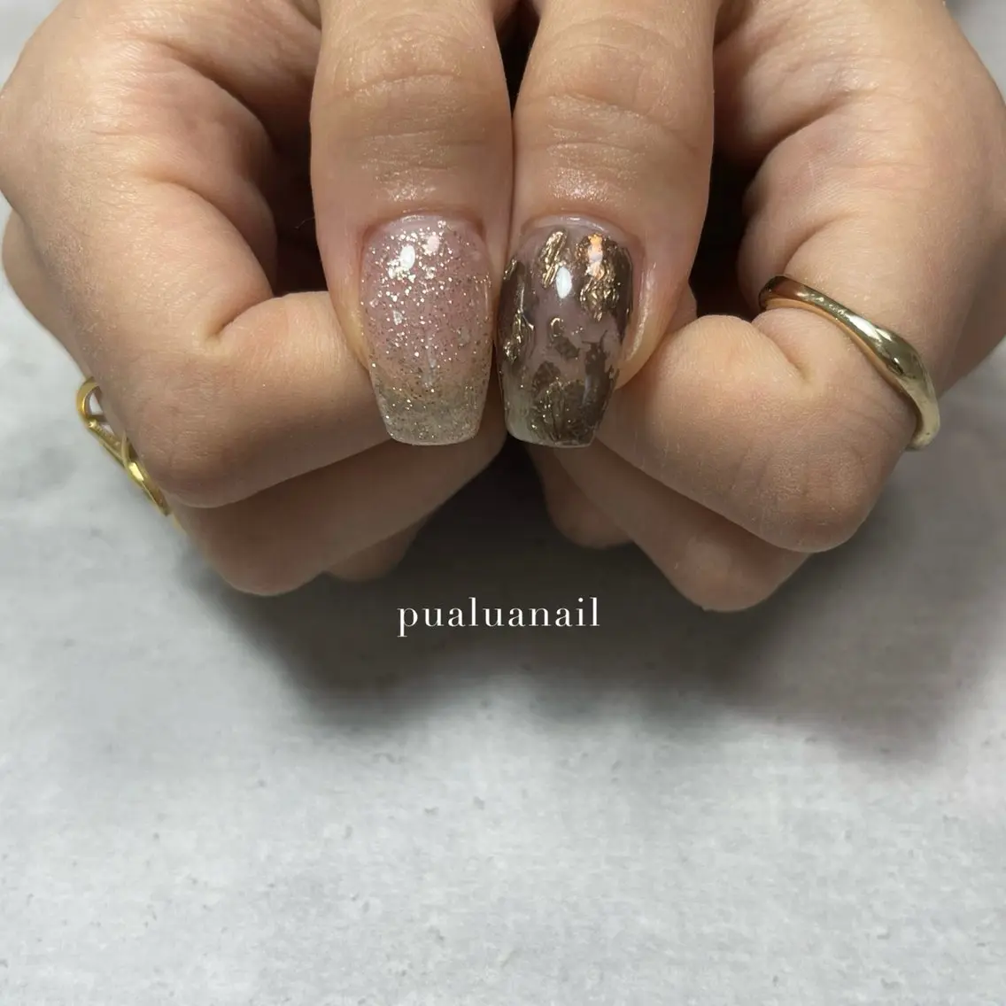 ネイル ハンドネイル pualua miharuのネイルデザイン