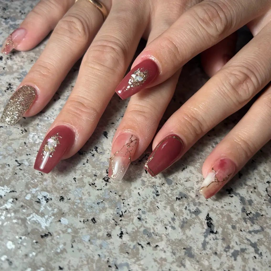 ネイル ハンドネイル nailroom‪ sb‪‪𓈒𓂂𓏸のネイルデザイン