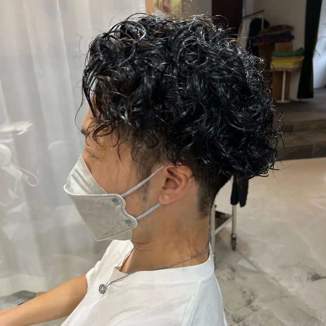 ショート パーマ メンズ Mizuki Yajimaのヘアスタイル