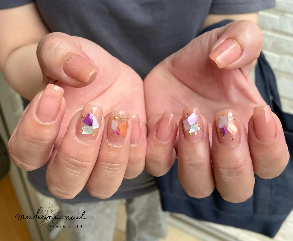 ネイル 持ち込み mahana nailのネイルデザイン