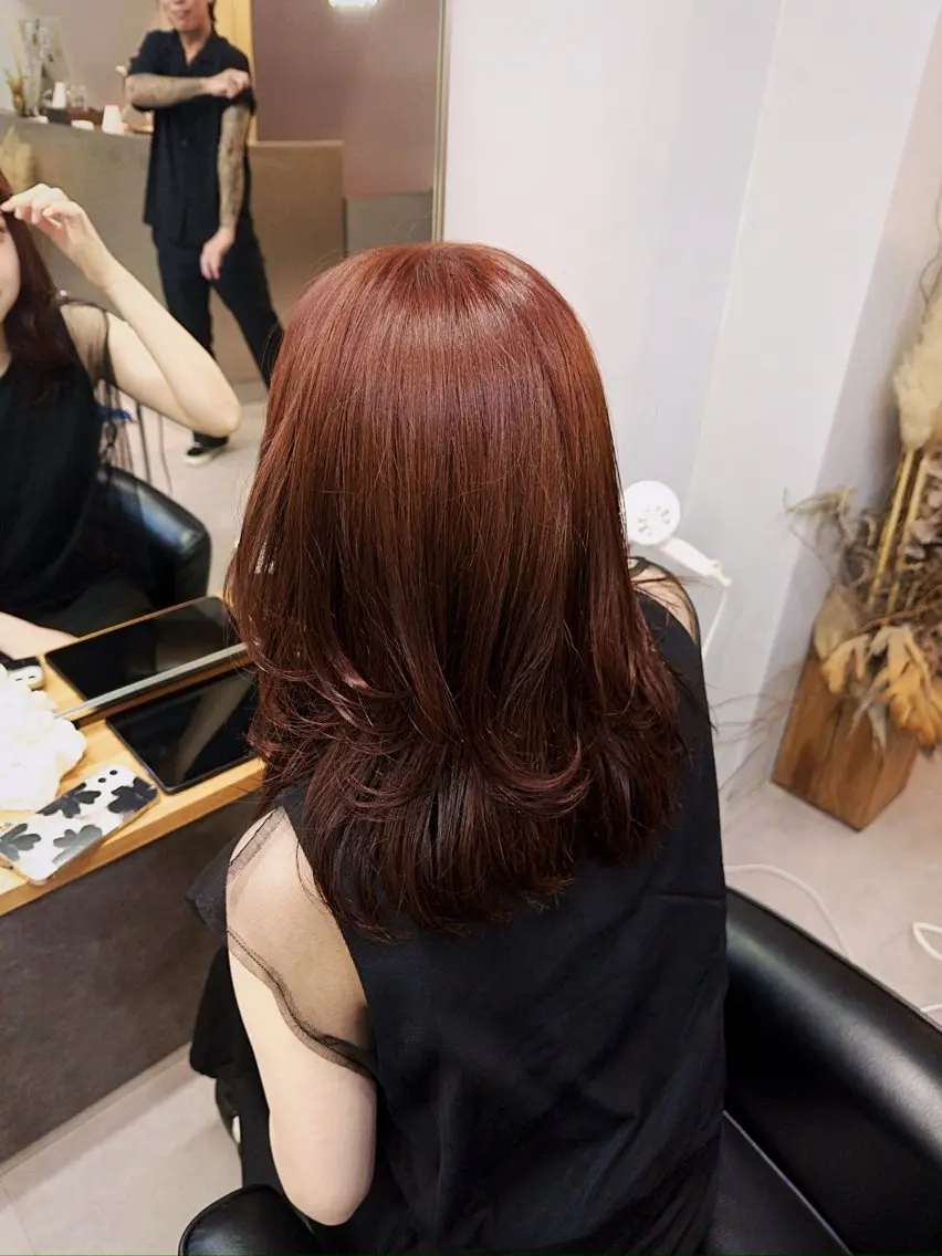 【U30】カット✂️+ブリーチなしダブルカラー❤️※営業後限定(20:00-)の写真