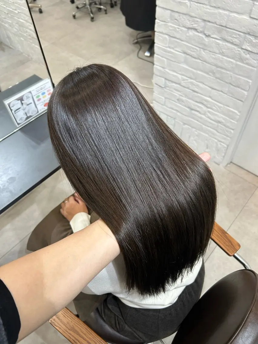 【矯正メンテナンスに抜群】ケラチントリートメントの写真