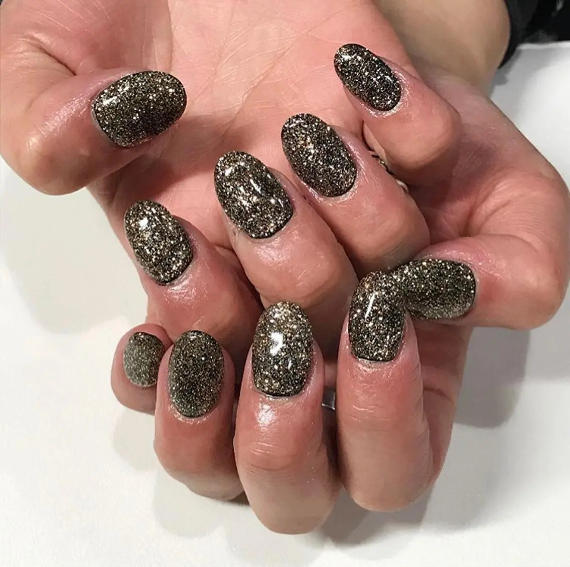 ネイル 渋谷／チップ長さ出し 👑アプレgel-xのネイルデザイン