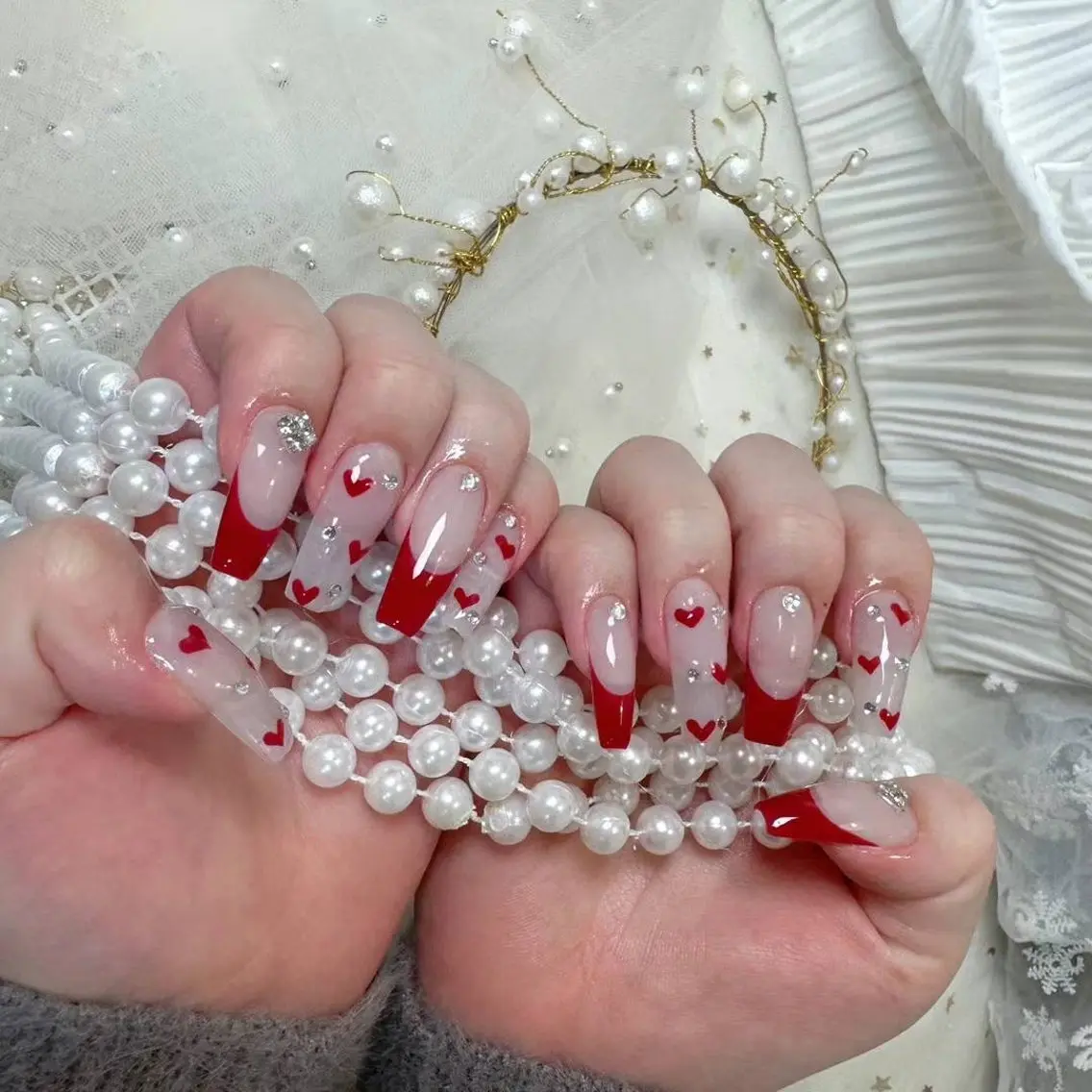ネイル アートネイル クリアネイル フラワーネイル フットネイル フレンチネイル Babarla Nailのネイルデザイン