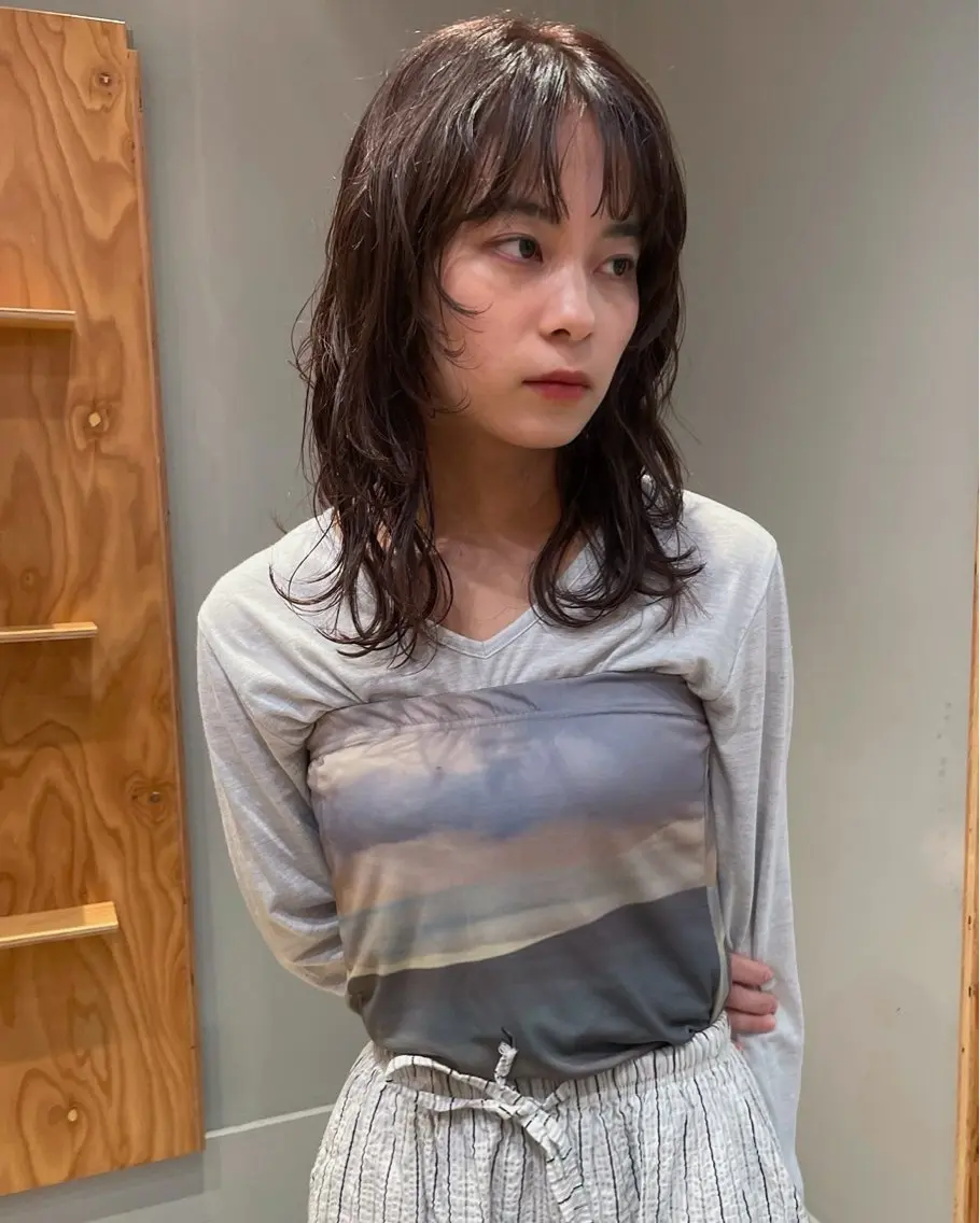 ミディアム パーマ 原宿/ケパーマ 🧺ユウマのヘアスタイル