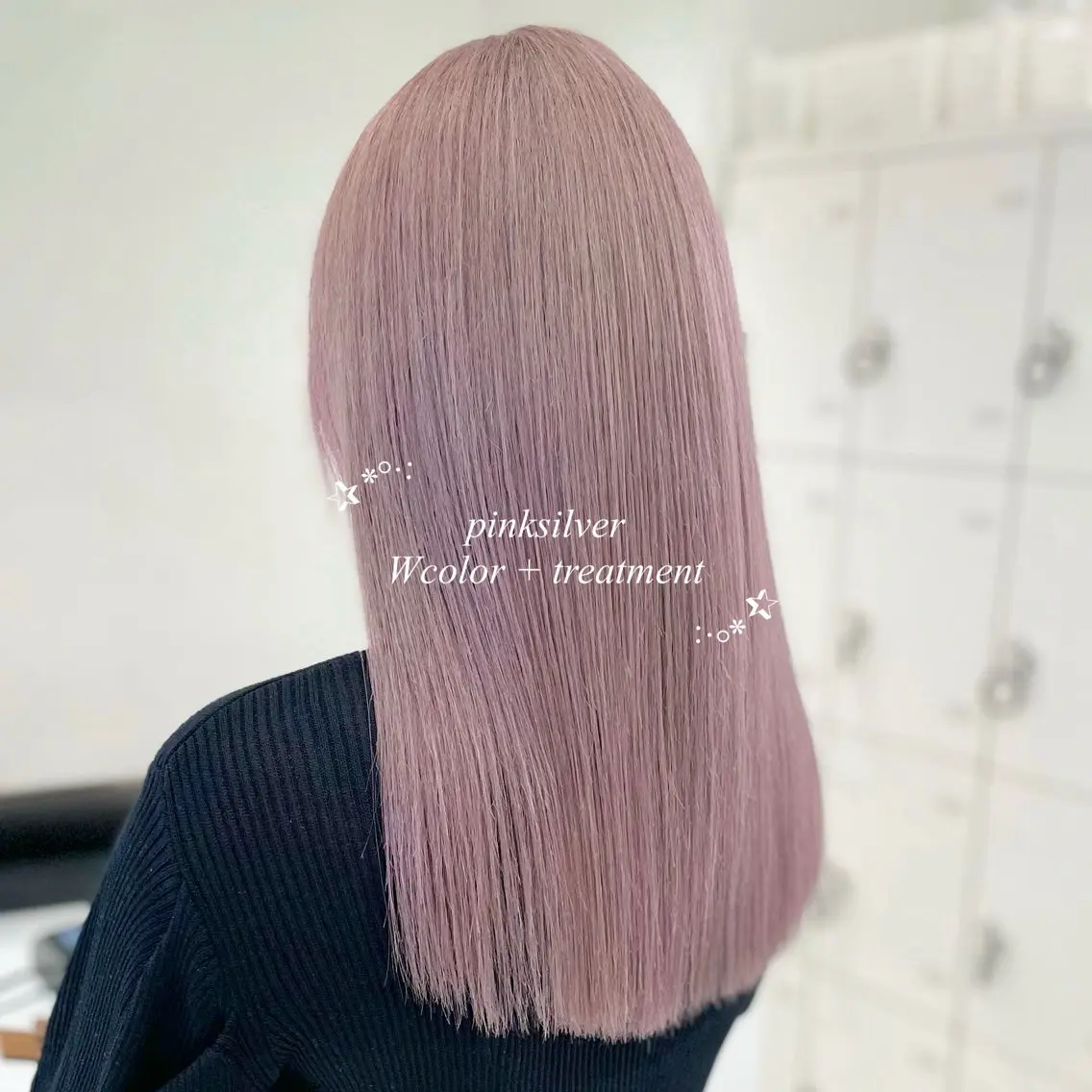 ロング カラー カットパーマモデル 募集🎀SHIONEのヘアスタイル
