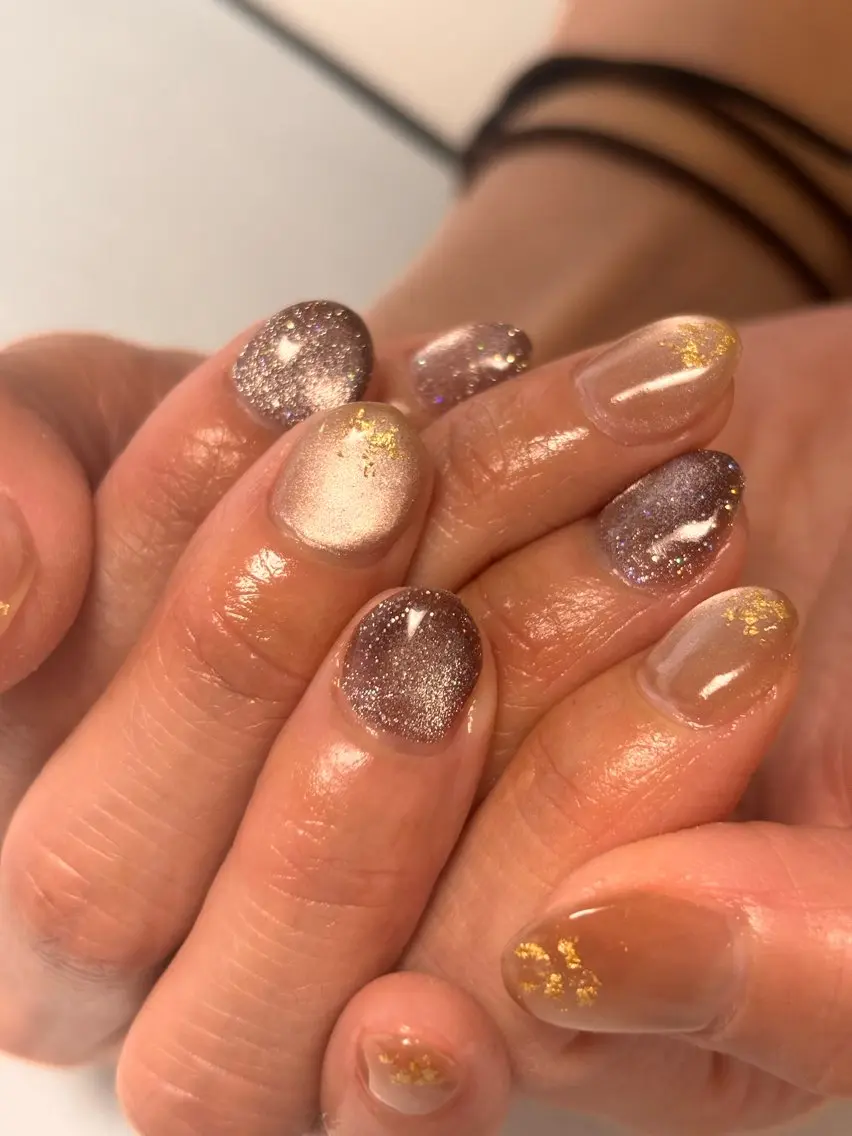 ネイル マグネットネイル ハンドネイル ishida miokaのネイルデザイン