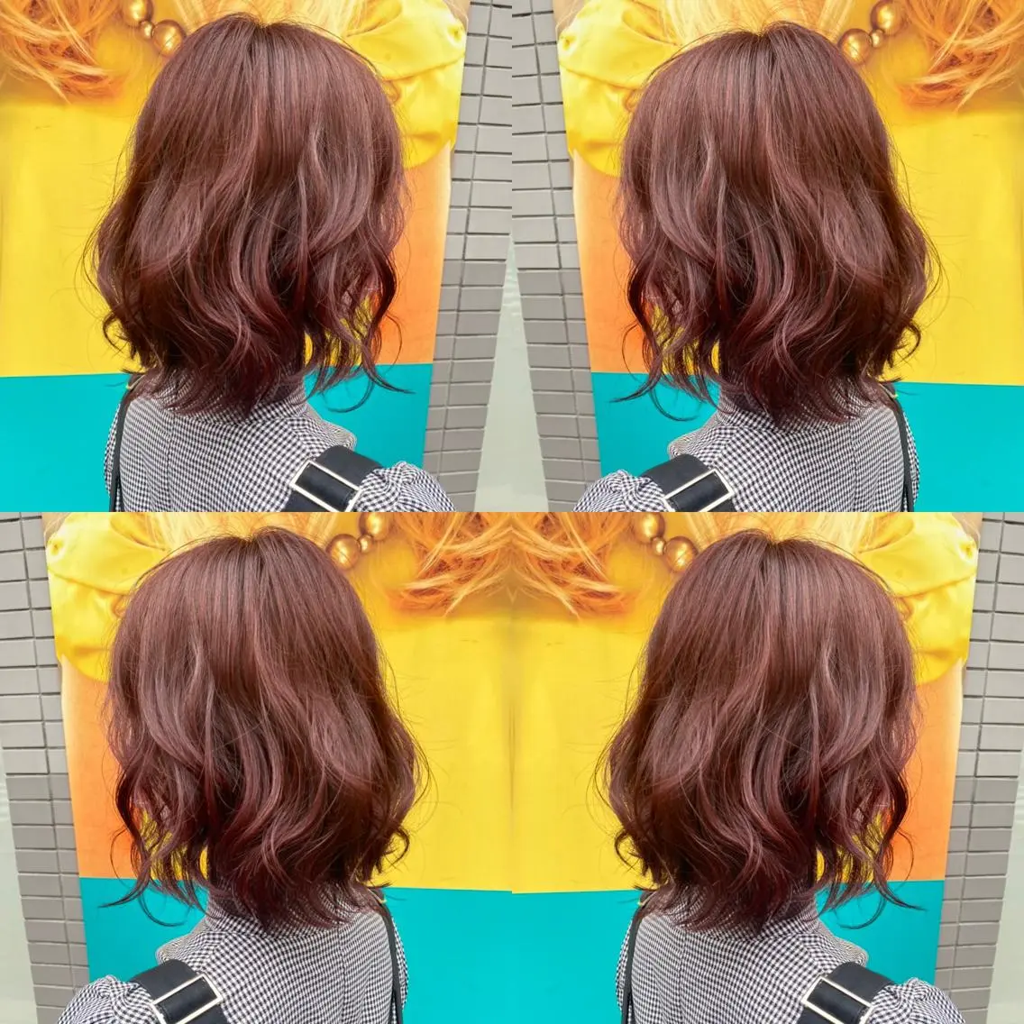 ミディアム カット ヘアカラー 髪質改善カラー/店長 宮内秀峰のヘアスタイル