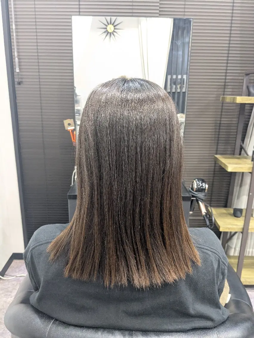 セミロング 多田 遥香のヘアスタイル