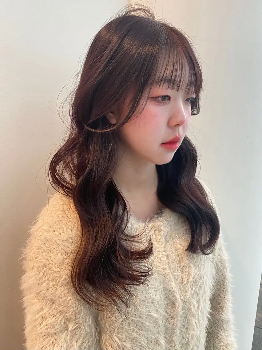 ロング カラー カット ヘアカラー トリートメント mai / linoah˚✧のヘアスタイル