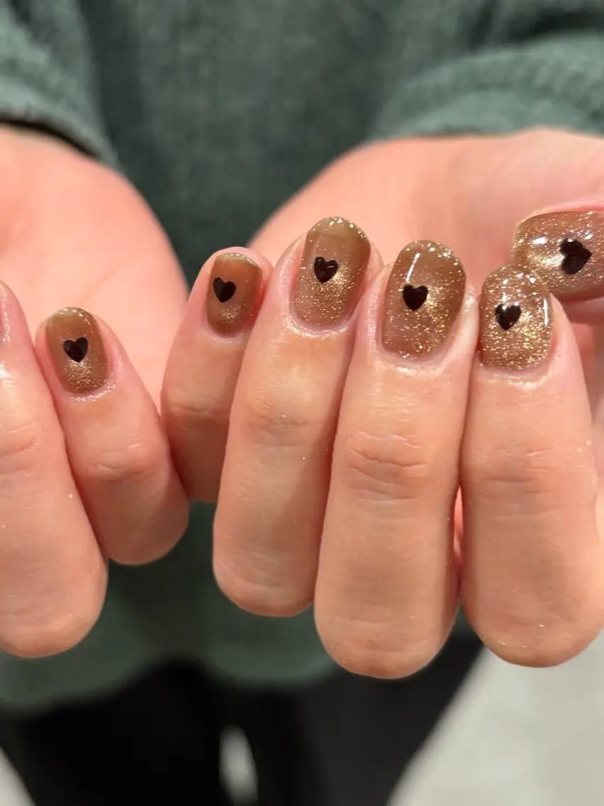 ネイル ハート ogura maoのネイルデザイン