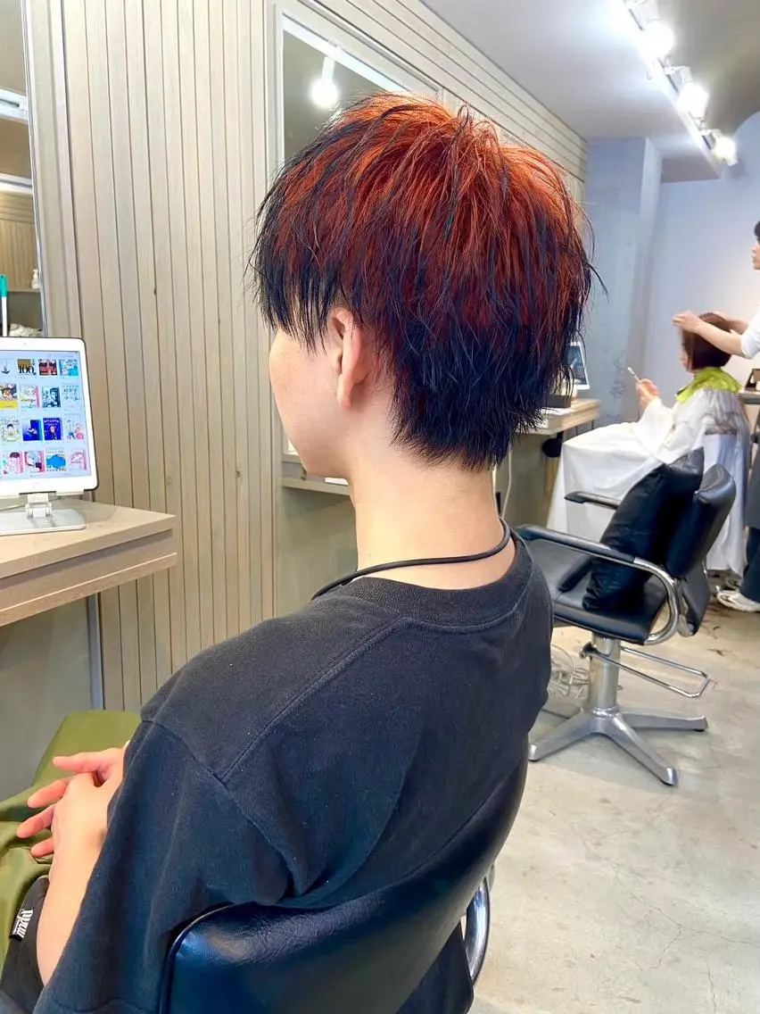 [minimo限定]メンズカット+ダブルカラーの写真