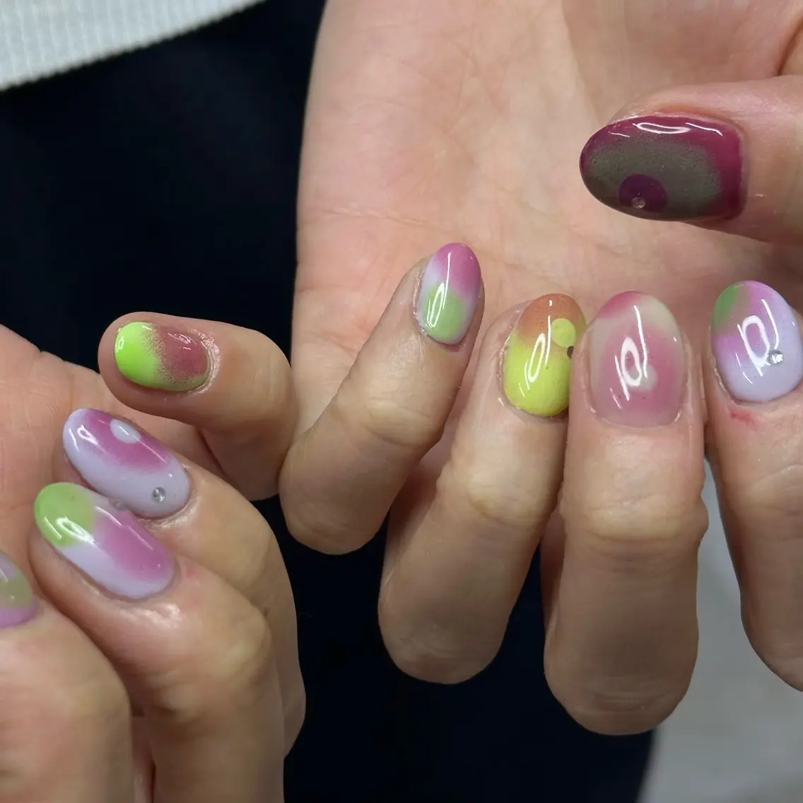 ネイル ハンドネイル フットネイル YukaRyu /癖デザインのネイルデザイン