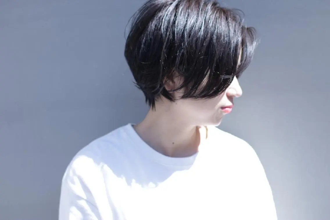 ショート カラー ハンサムショート ショートヘア ill副店長 立和田純也のヘアスタイル