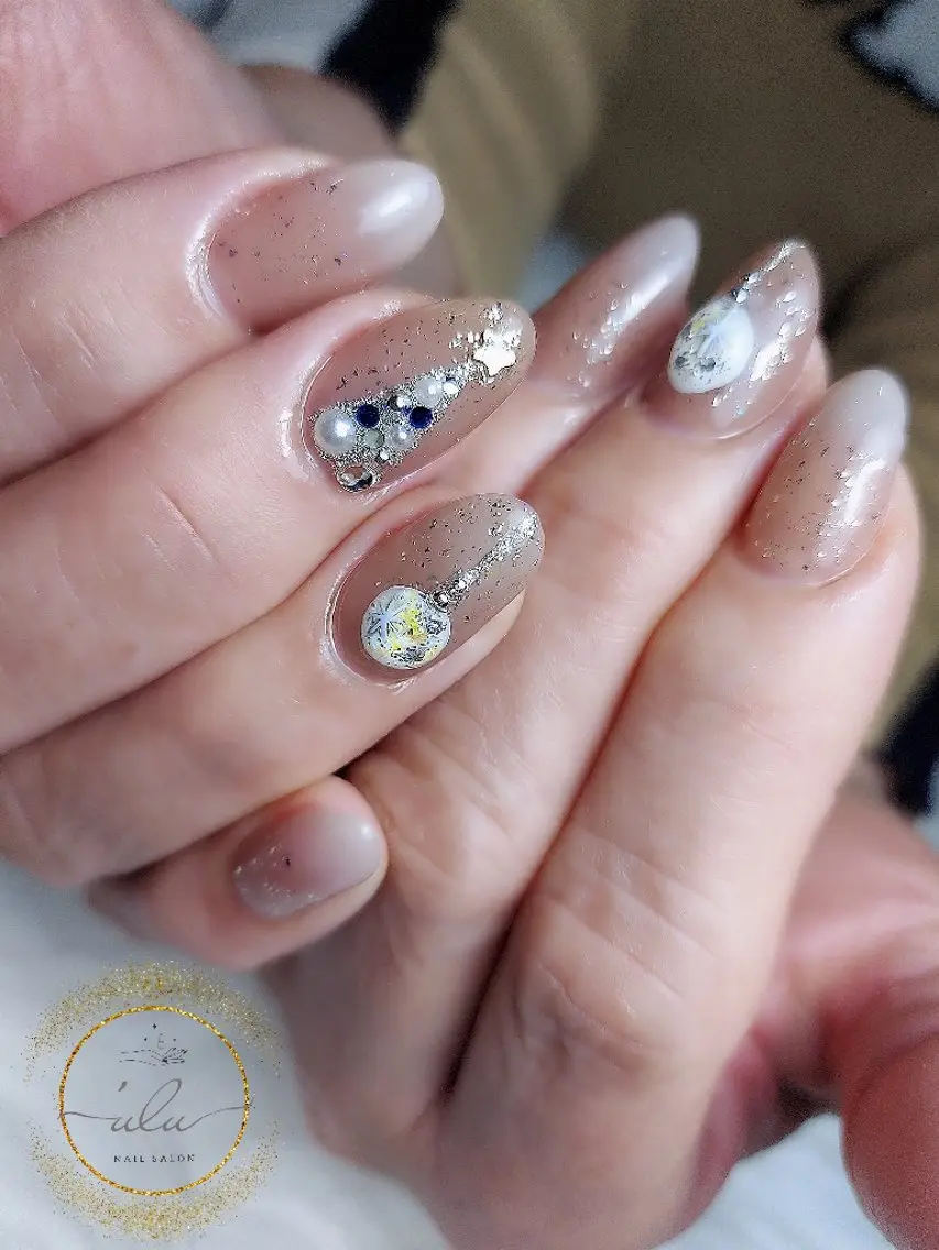 ネイル 冬ネイル クリスマス Nailsalon 'uluのネイルデザイン