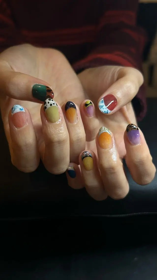 ネイル ハンドネイル mira☼ 𐦍 ☼ nailのネイルデザイン