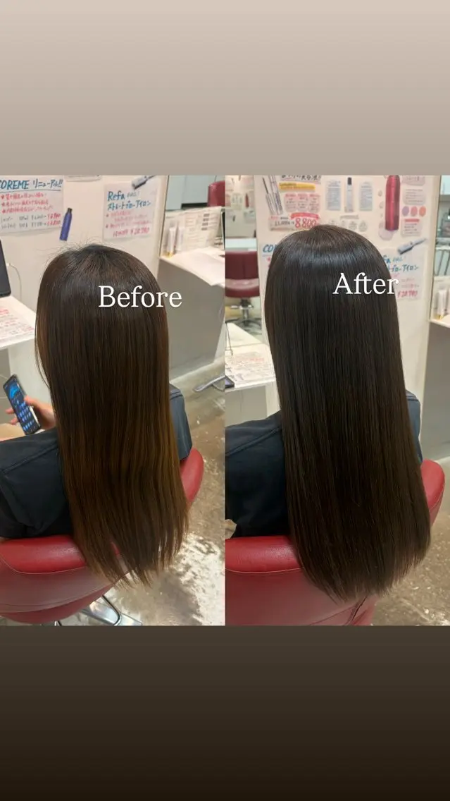 ロング カラー ヘアカラー スズキ コノのヘアスタイル
