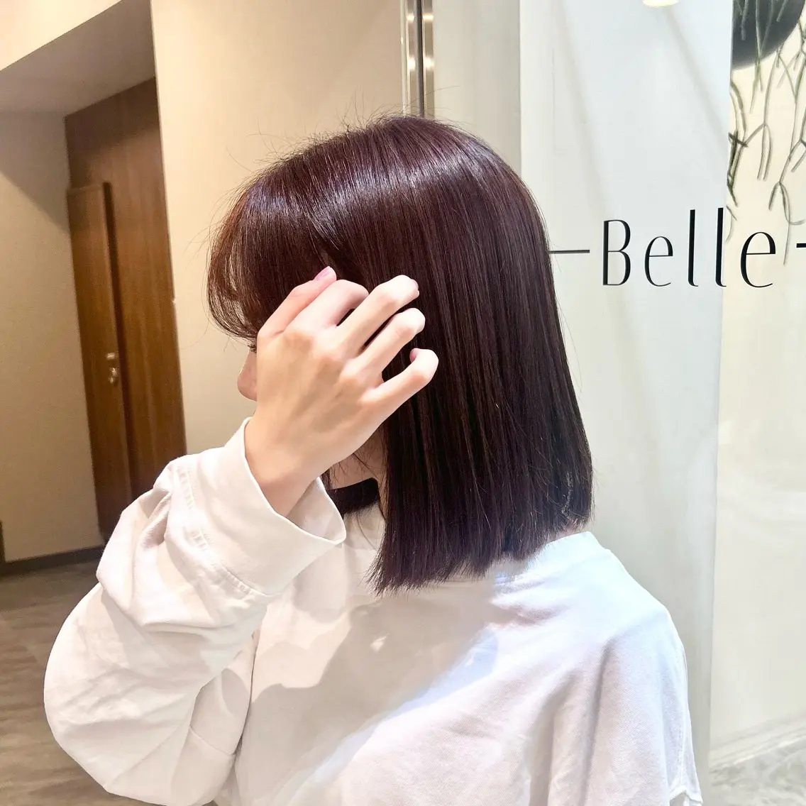 カラー ハイトーン♡ のぐちまおのヘアスタイル