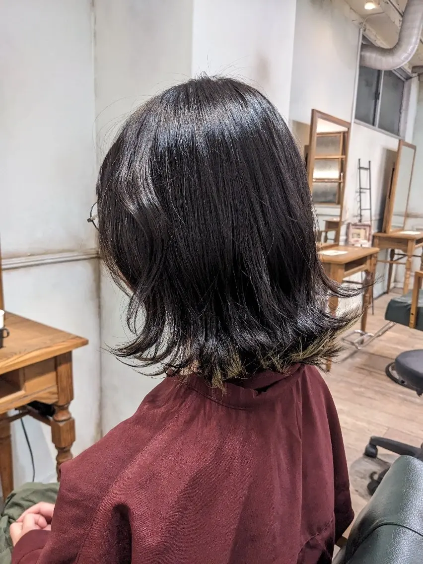 ミディアム ナカヤマ ヒロトのヘアスタイル