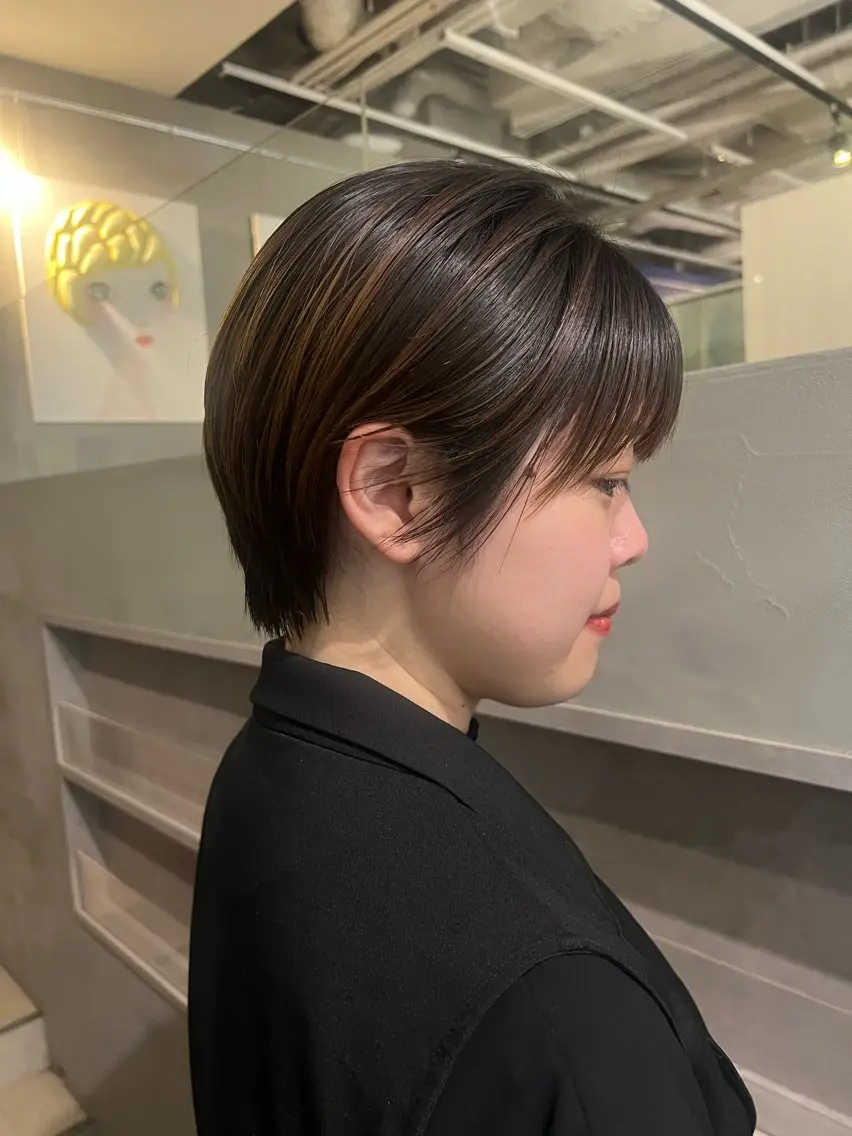 ショート 小川 実夢のヘアスタイル