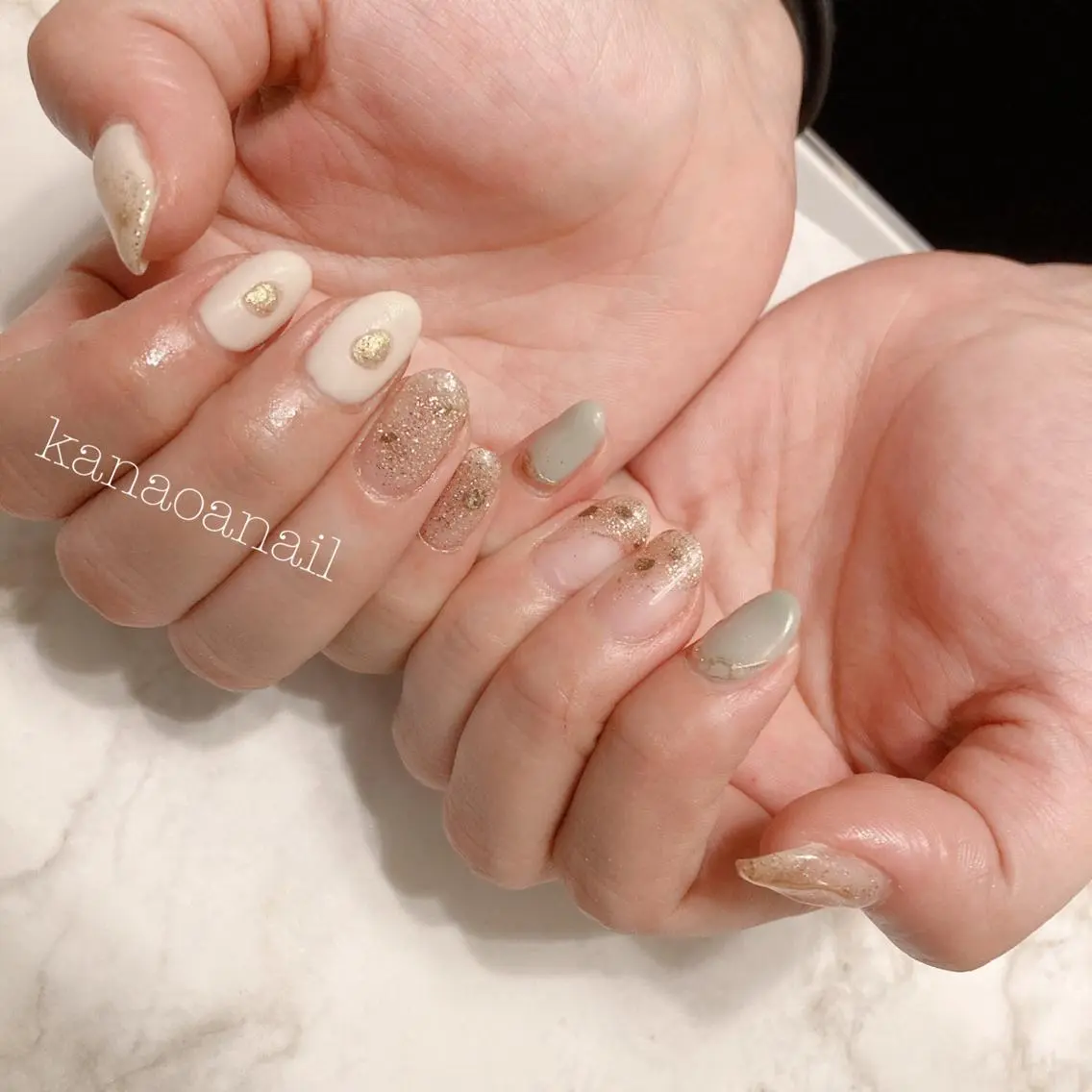 ネイル 地爪育成💅 kanaoanailのネイルデザイン