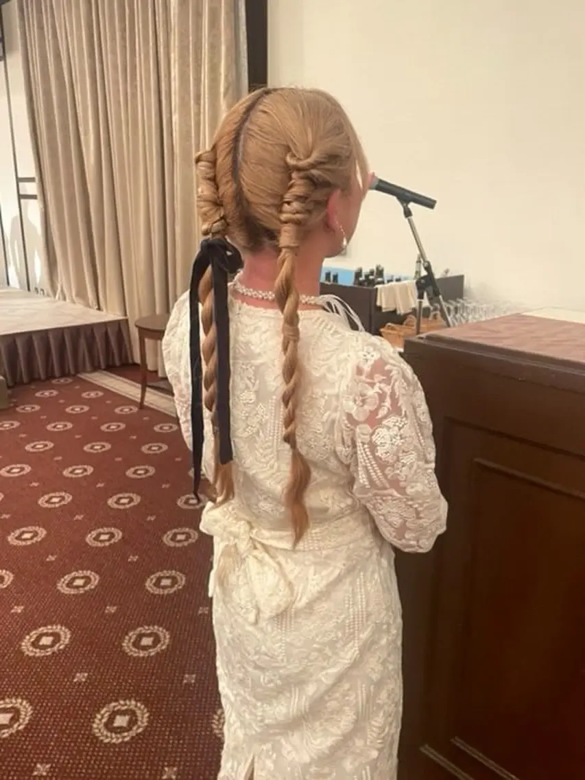 ロング Nanako Miyazakiのヘアスタイル