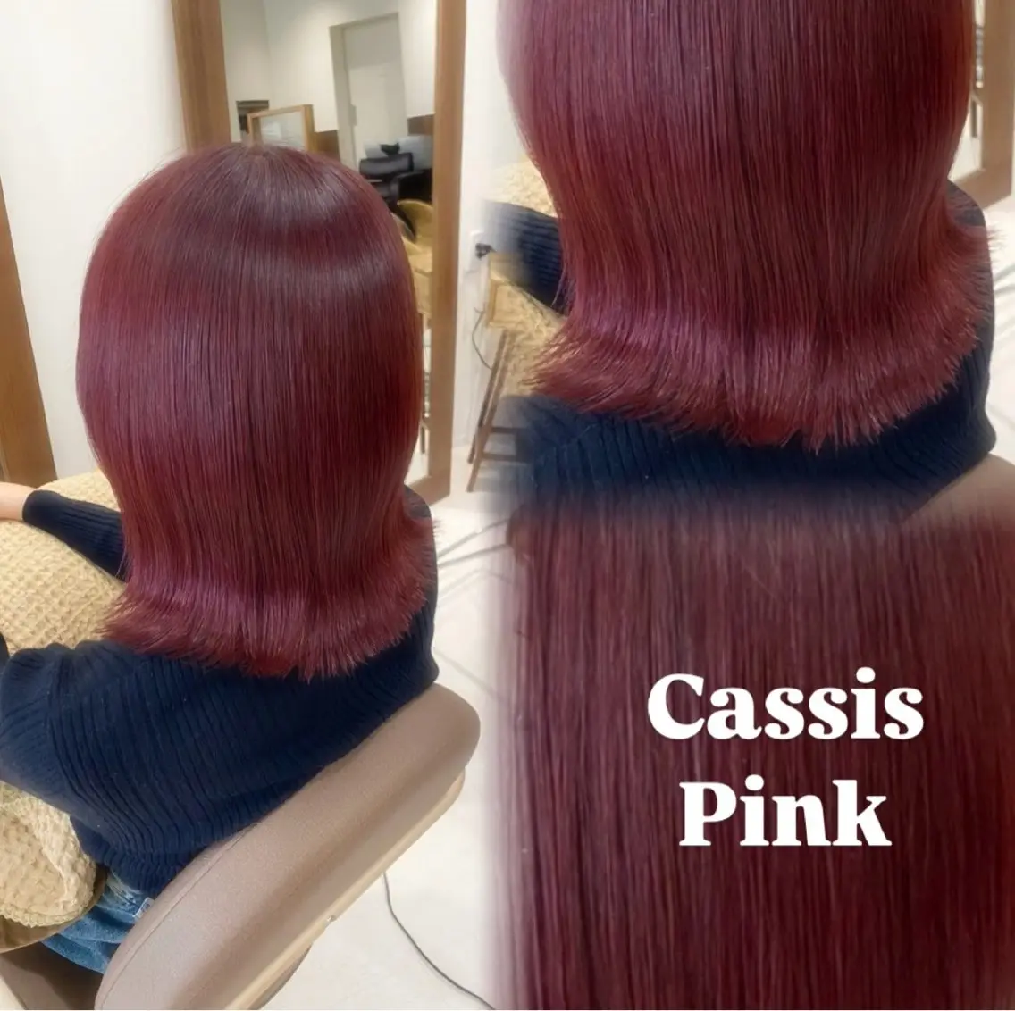 ミディアム ヘアカラー ブリーチなしWカラー 暖色カラー/mayuのヘアスタイル