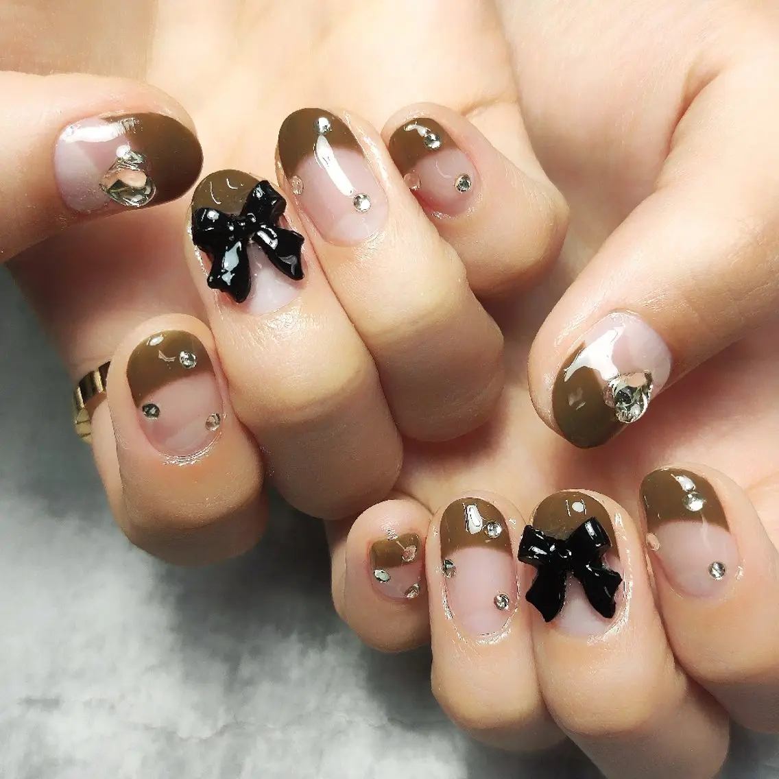 ネイル フレンチネイル 個人サロン saltnailのネイルデザイン