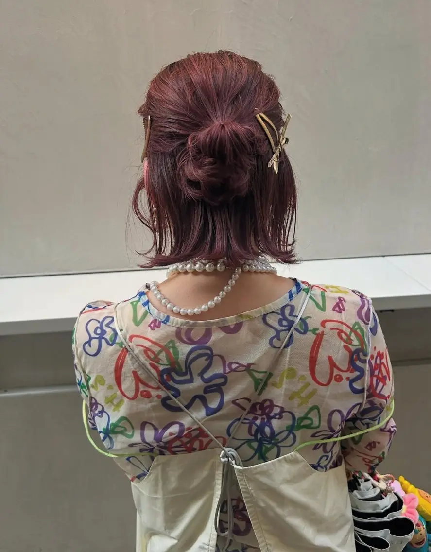 カラー ヘアカラー MUKU ひかるのヘアスタイル