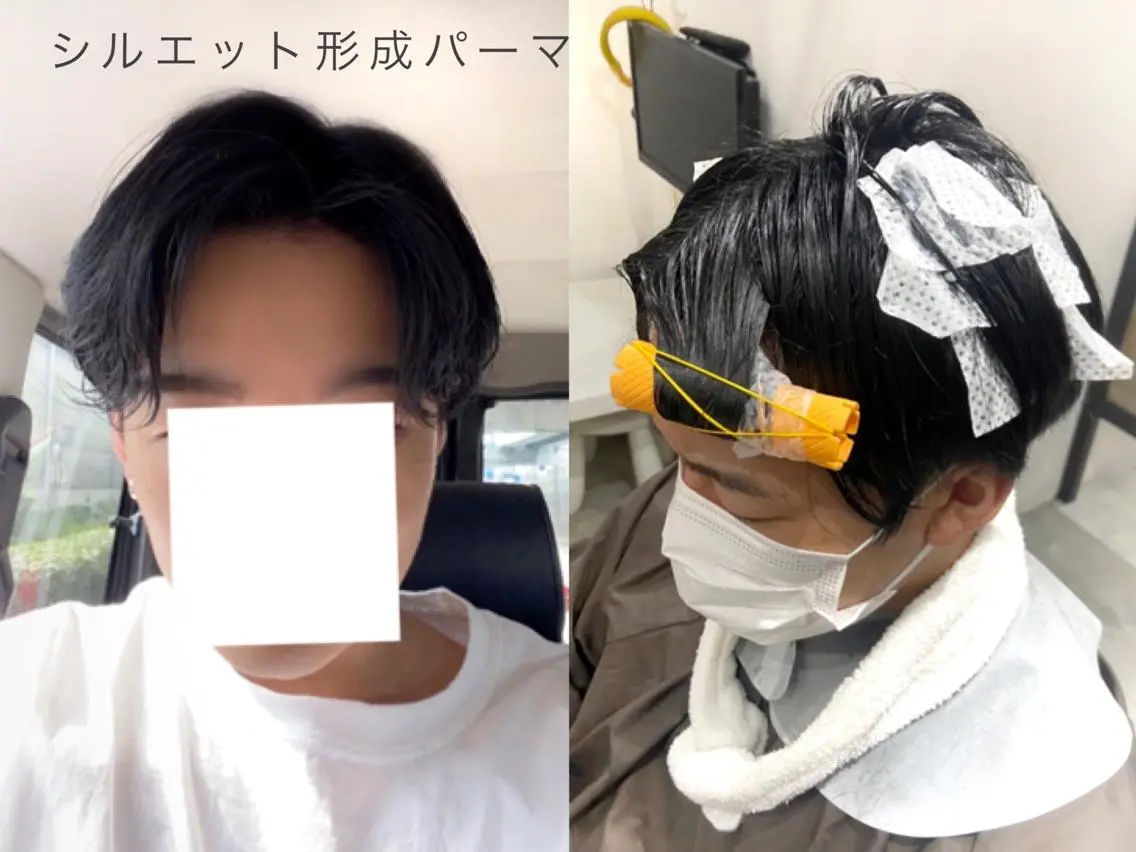 メンズ メンズパーマ LITTLE _KATOのヘアスタイル