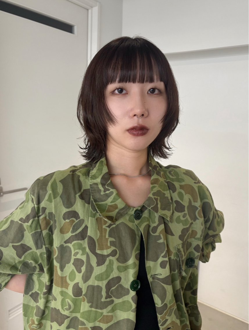 ミディアム カット 【sica】 チナのヘアスタイル