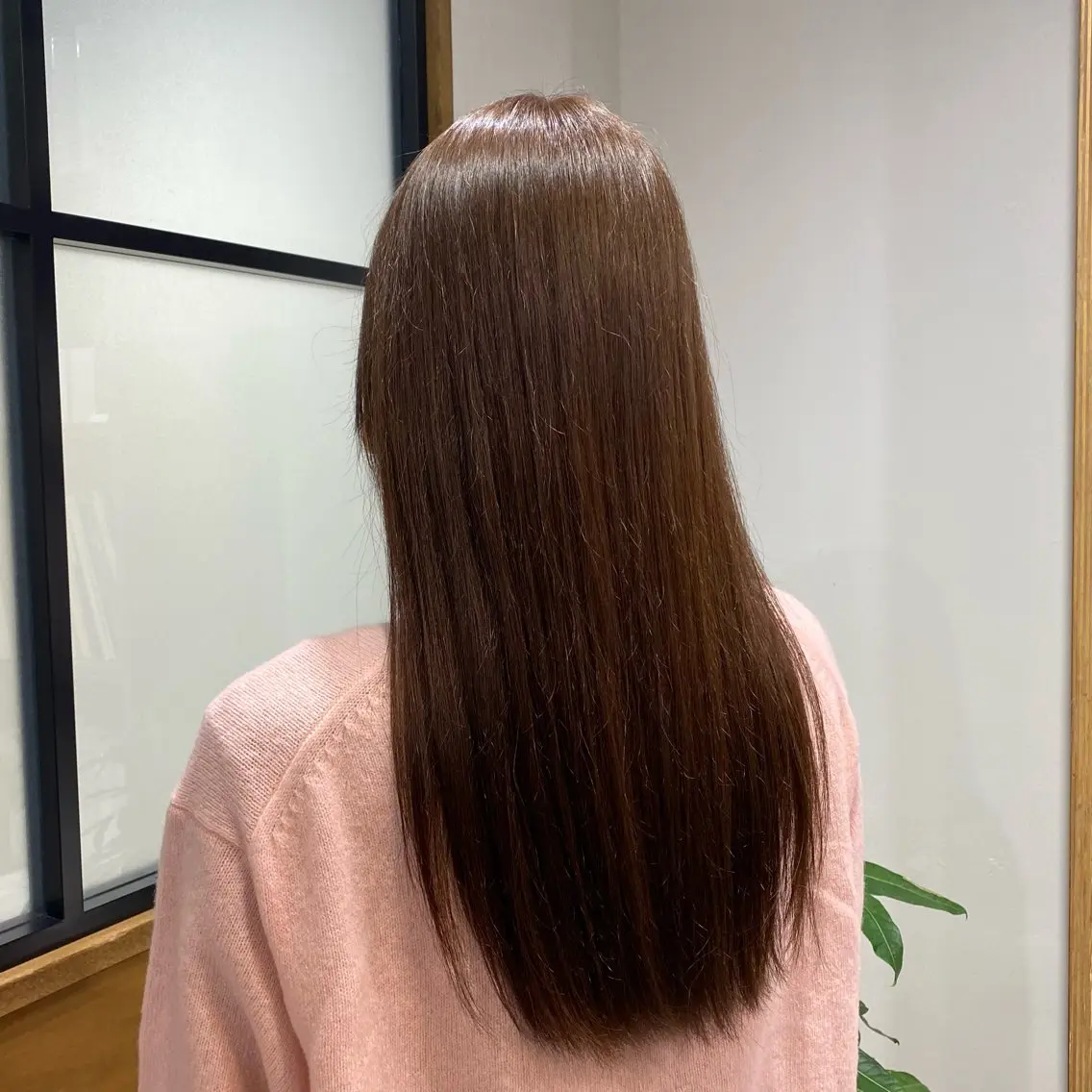 ロング カラー ついざき はるかのヘアスタイル