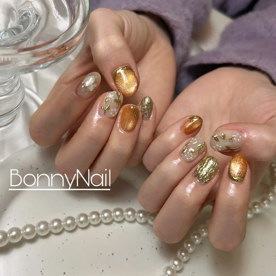 ネイル ハンドネイル Bonny Nailのネイルデザイン