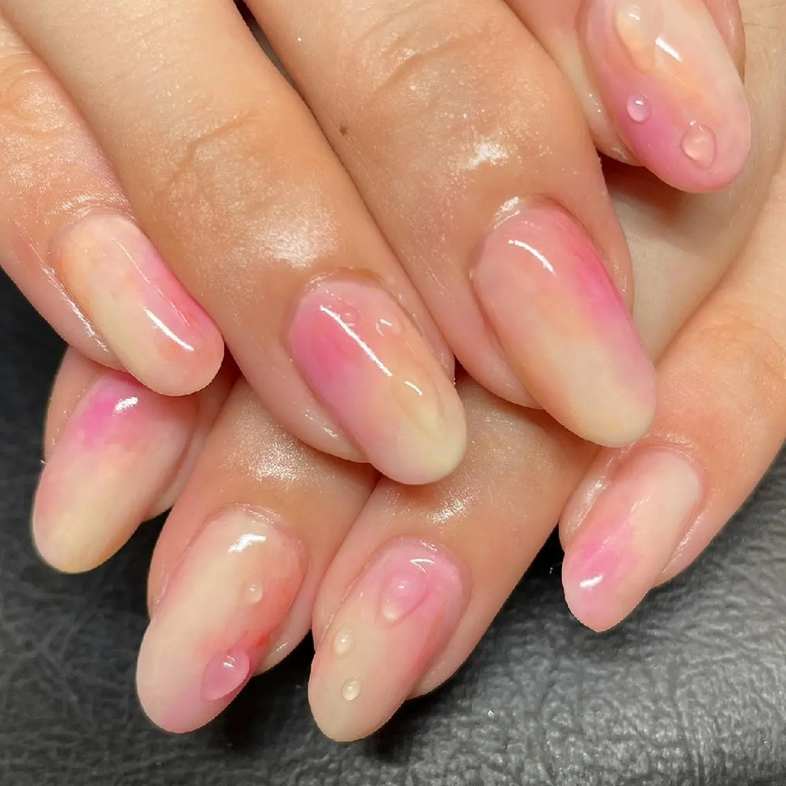 ネイル ハンドネイル フットネイル AQUA NAILのネイルデザイン