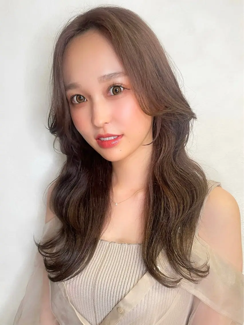 ロング カラー レイヤーカット 似合わせカラー× ウルフカット/ホマレのヘアスタイル