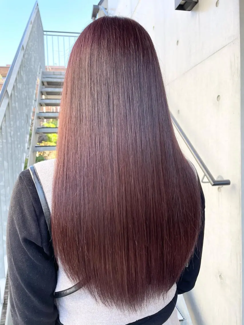 新規限定✨ブリーチなしWカラー& 5stepトリートメントの写真