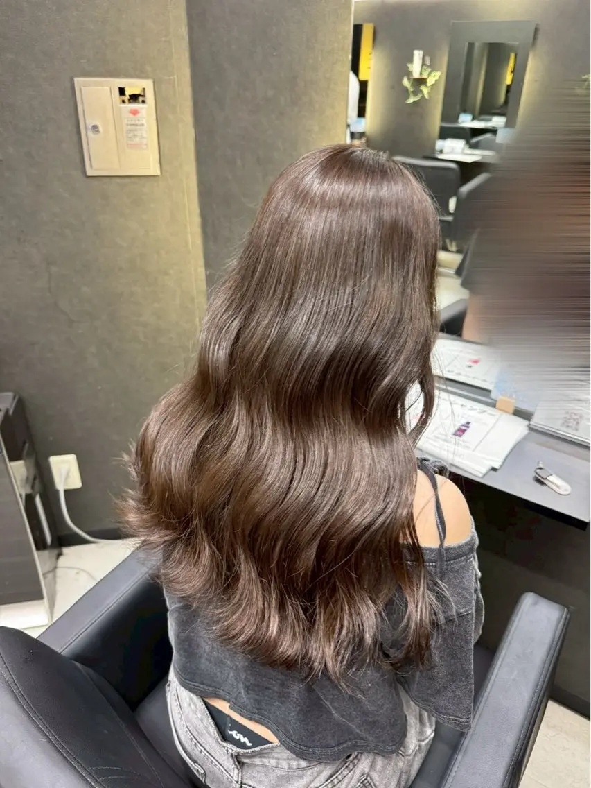 カラー みやした えりのヘアスタイル