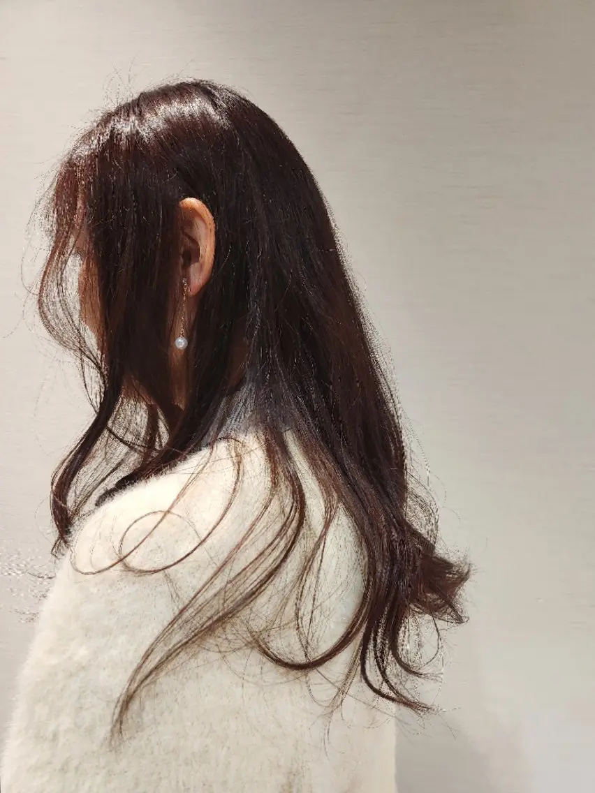 ロング カラー/髪質改善/ カット/にこるのヘアスタイル