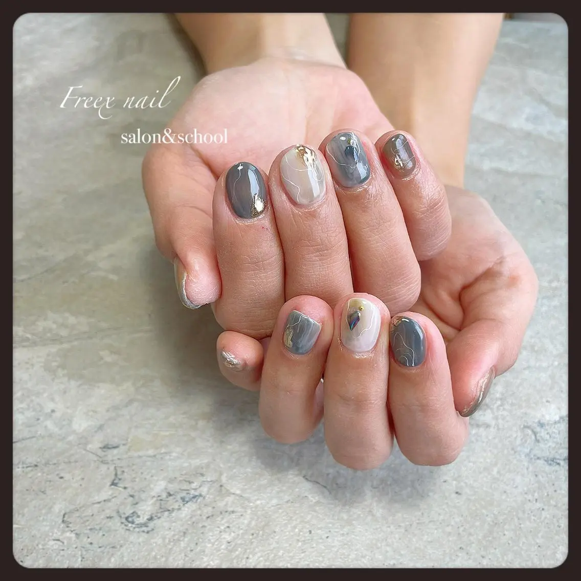 ネイル ニュアンスネイル ハンドネイル ハンドケア freex nail /ニュアンス/個性派のネイルデザイン